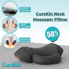Neck Massager Pillow with Heat & Traction – Relieve Cervical Pain, Neck Stiffness & Improve Spine Alignment | CureKin