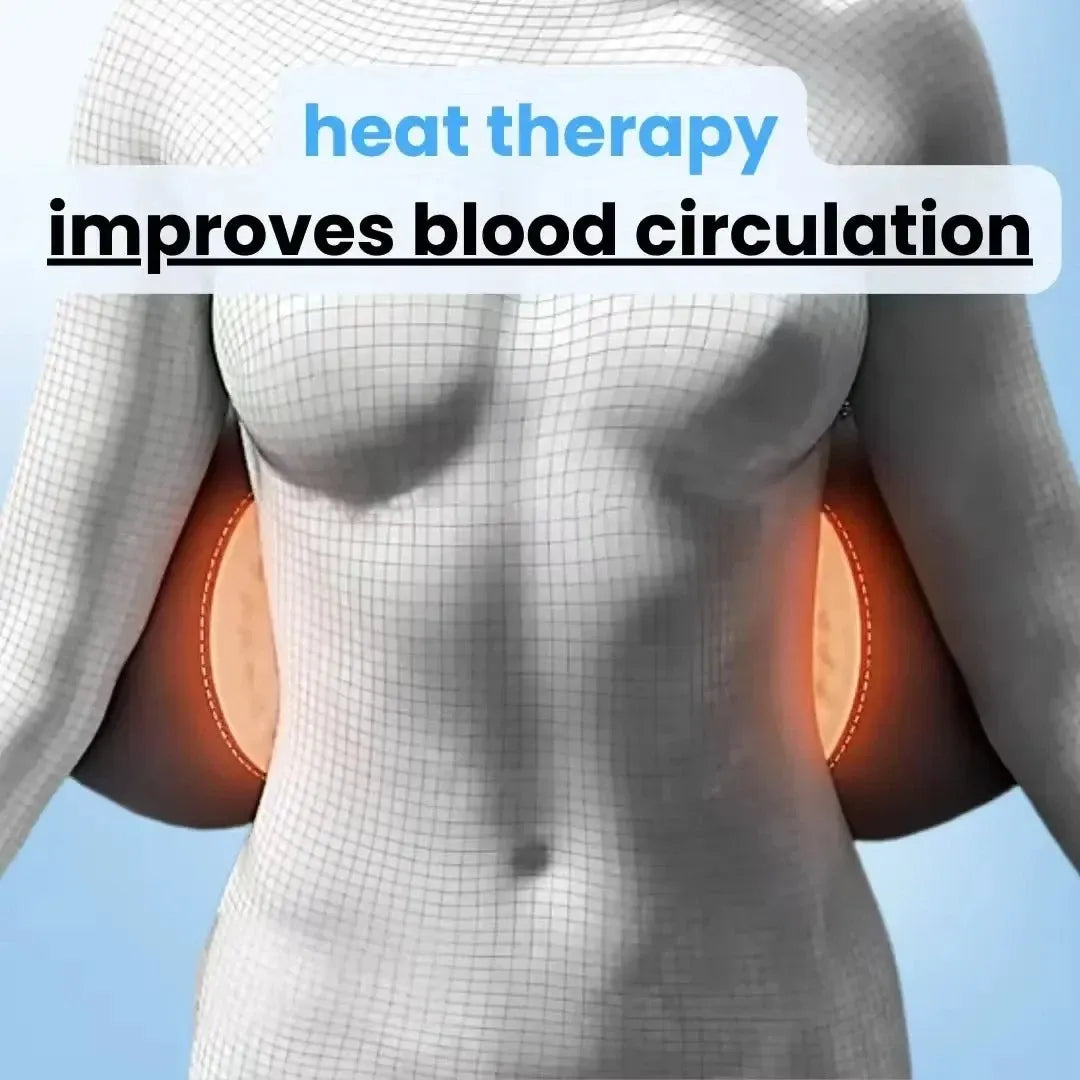 Back Massager with Heat, Vibration & Spinal Support – Relieve Sciatica, Lower Back Pain & Posture Stress | CureKin 3-in-1 Home Therapy